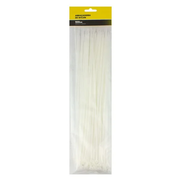 ABRAC NYLON BR 3.5MM X 300MM C/ 100 UN - RF MAX