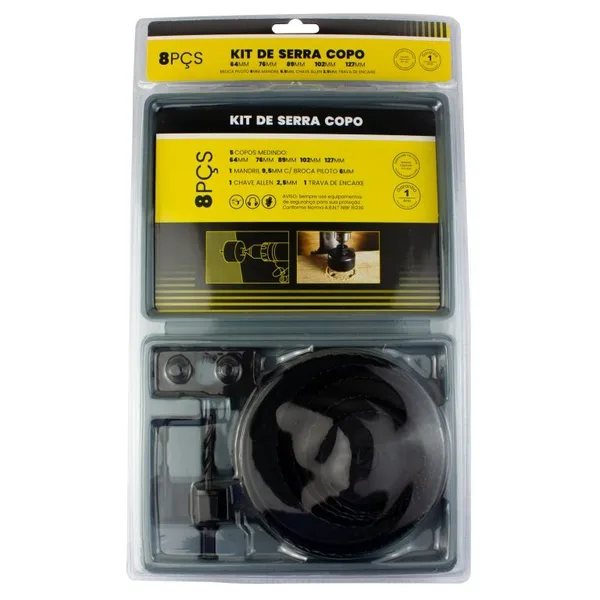 JG. SERRA COPO 64 A 127MM C/ 8 PC - RF MAX