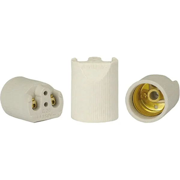 SOQUETE LISO PORCELANA E-27 - MUNDILUX