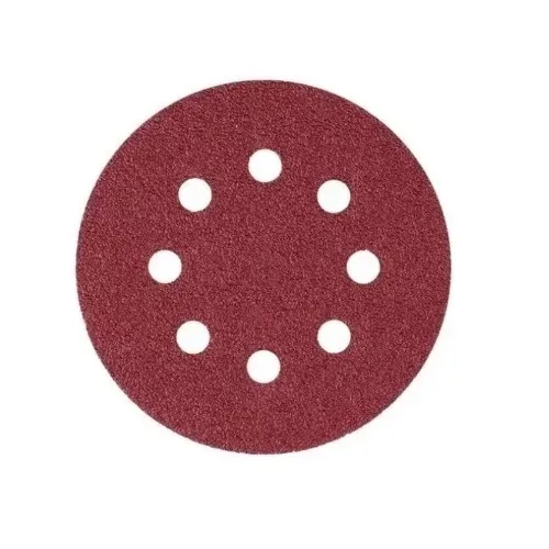 DISCO LIXA SECO VELCRO C/ FURO 225MM G. 180 - BF