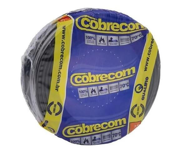 CABO GTEPROM FLEX HEPR 16MM PRETO 1KV - COBRECOM