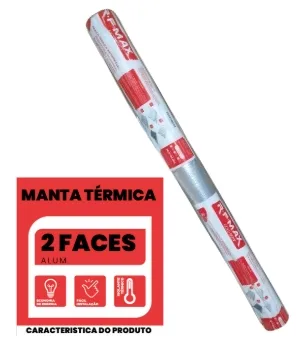 MANTA TERMICA 2 FACES RAFIA ROLO C/ 50M2 - RF MAX