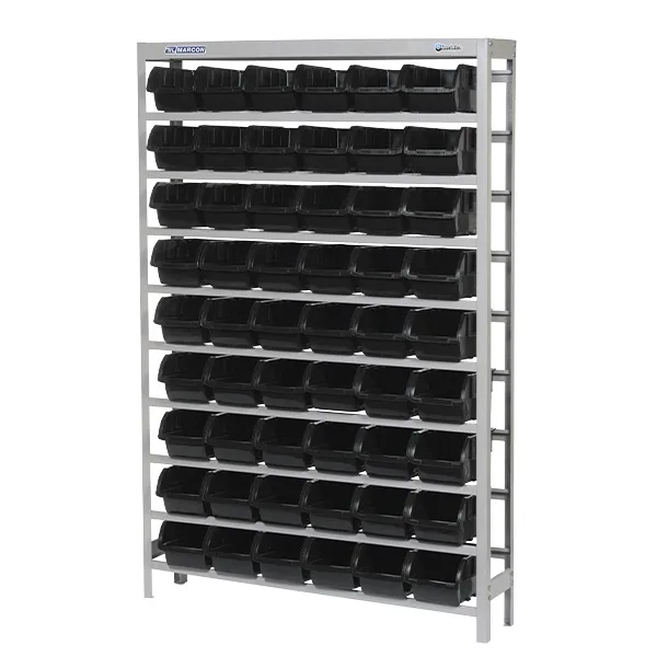 ESTANTE COMPACTA C/ 54 CAIXAS NR 5 PRETA - MARCON