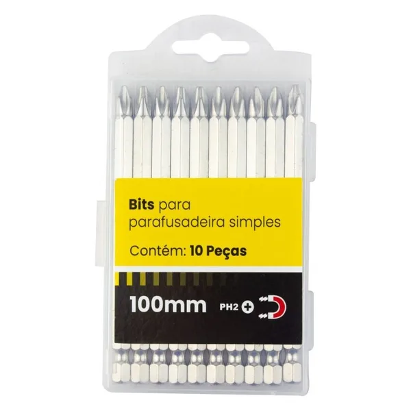 JG. BITS PHILIPS PH2 100MM S2 C/10 PC - RF MAX