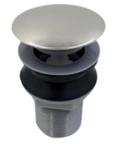 VALVULA CLICK ABS CROMADA 7/8'' - ULTRA METAIS