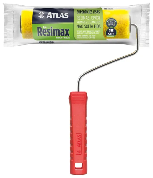 ROLO RESIMAX 15CM C/ CABO - PINCEIS ATLAS