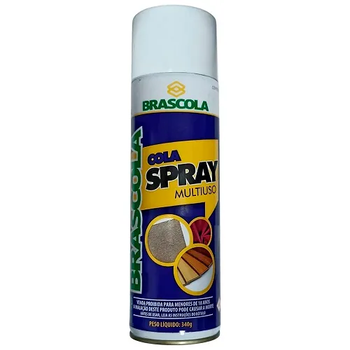 COLA CONTATO 340 G SPRAY - BRASCOLA