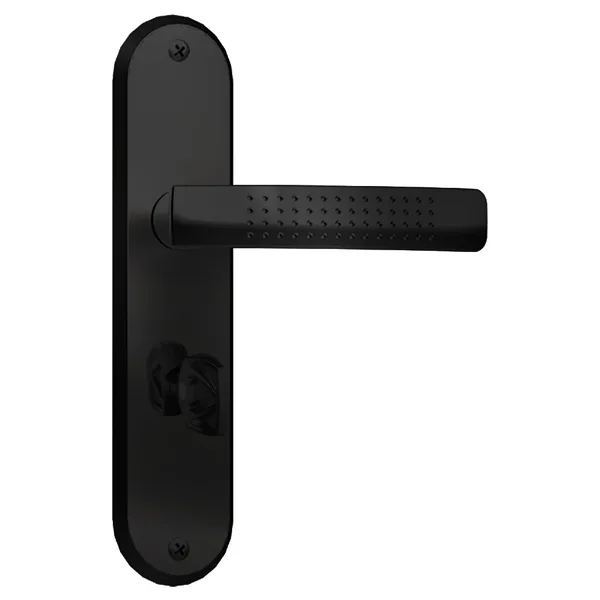 FECHADURA DOTS BANHEIRO PRETO FOSCO F-2800/51 - ALIANÇA