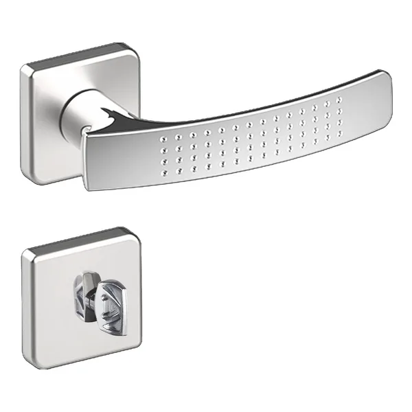FECHADURA DOTS BANHEIRO CROMADA F-2800/64 - ALIANÇA