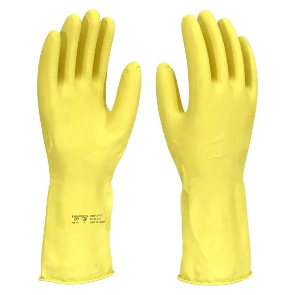 LUVA LATEX AMARELA T. 10 (EG) - IMBAT