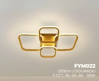 FYM022 - LUMINARIA FIXA DOUR.3CCT - 50W