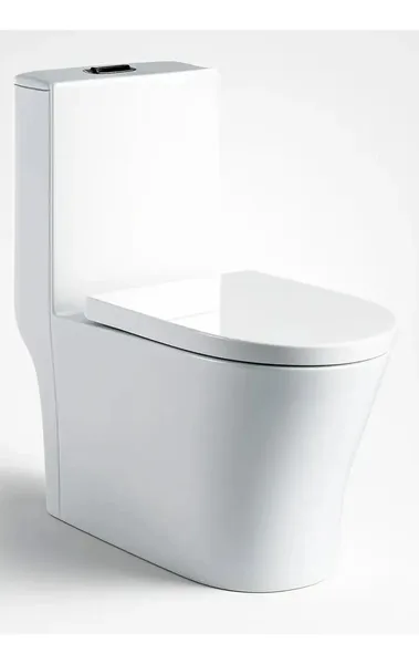 VASO SANITARIO MONOBLOCO REDONDO BRANCO C/ ASSENTO SOF. CLOSE -
