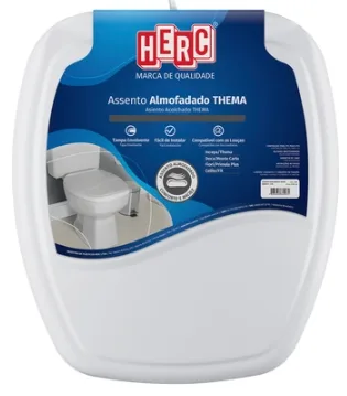ASSENTO ENVOLVENTE THEMA CINZA CLARO - HERC