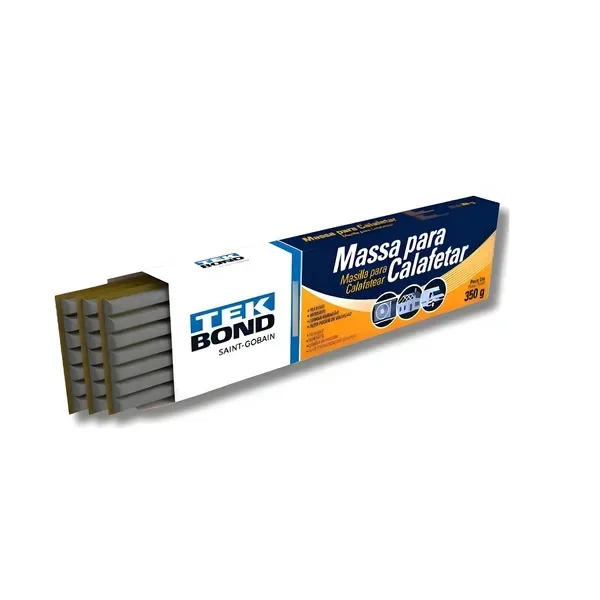 MASSA CALAFETAR CINZA 350G - TEKBOND