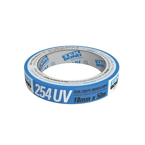 FITA CREPE AZUL 18MM X 50M - TEKBOND