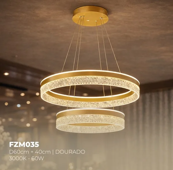 FZM035 - PEND. ACAB.SAND GOLD -60WD400+D600