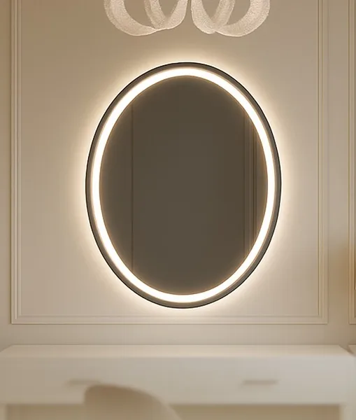 ESP2 -ESPELHO LED - OVAL. 80X60 - 3CCT