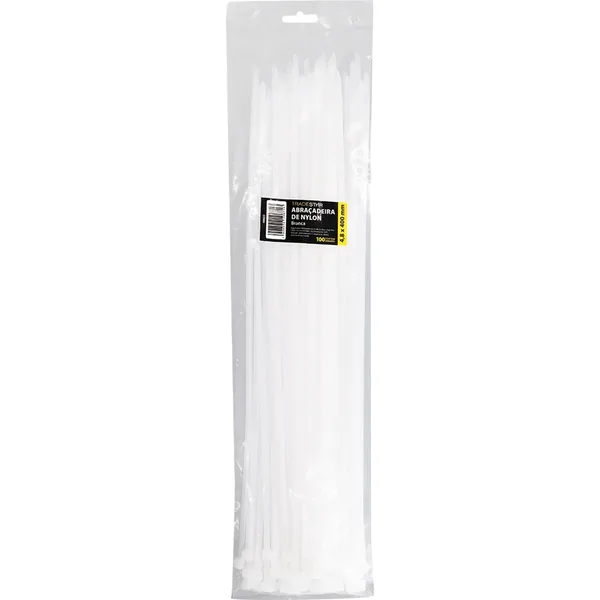 ABRAC NYLON BR 4.8MM X 400MM C/ 100 UN - TRADESTAR
