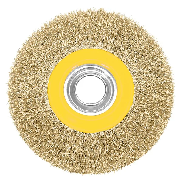 ESCOVA ACO CIRCULAR ONDULADA 6" X 1" M14 - TRADESTAR