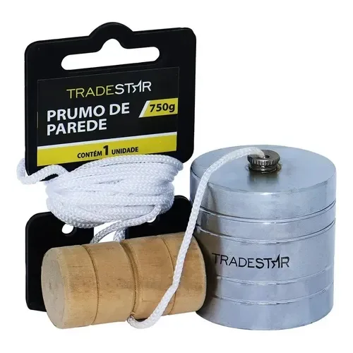 PRUMO DE ACO PAREDE (750G) - TRADESTAR