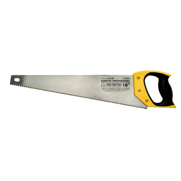 SERROTE P/ MADEIRA C/ CABO PLASTICO 18" - TRADESTAR