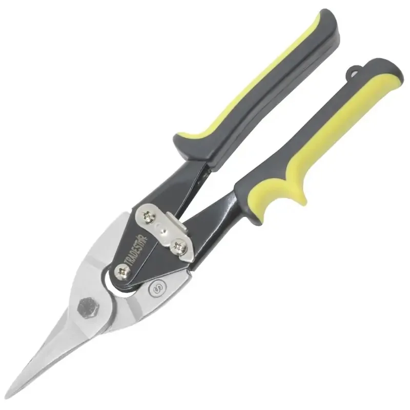 TESOURA AVIAÇÃO P/ CHAPAS CORTE RETO 10" 250MM - TRADESTAR
