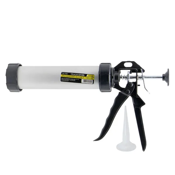 APLICADOR SILICONE TUBULAR ALUMINIO 300ML - TRADESTAR