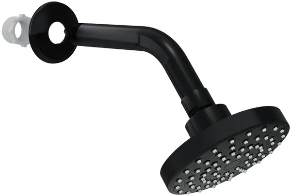 CHUVEIRO ARTICULADO REDONDO BLACK - BLUKIT