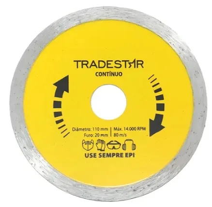 DISCO DIAMANTADO CONTINUO 4.1/2" - TRADESTAR