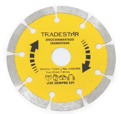 DISCO DIAMANTADO SEGMENTADO 4.1/2" - TRADESTAR