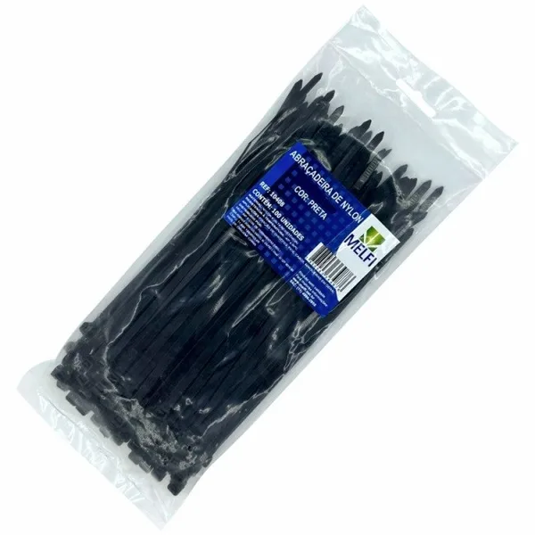 ABRAC NYLON PR 4.8MM X 400MM C/ 100 UN - MELFI