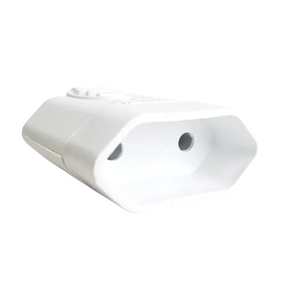 PINO FEMEA 10A 2P BRANCO - FFS