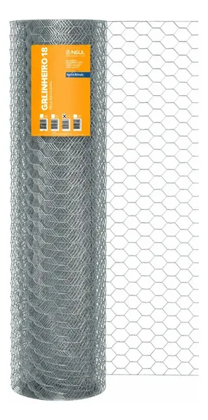 TELA GALINHEIRO 2'' FIO 18 1,20M X 50M - COMEP