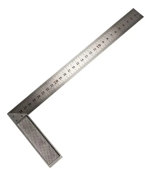 ESQUADRO C/ CABO ALUMINIO 12" - KIAN