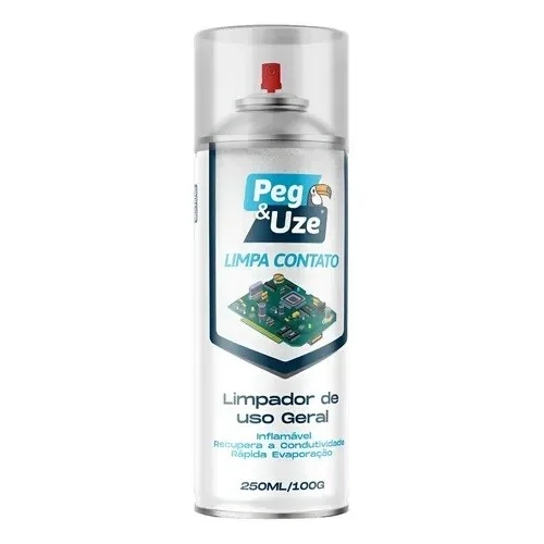 LIMPA CONTATO SPRAY 250ML/100G - PEG&UZE