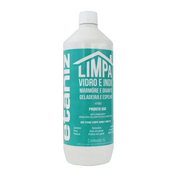 LIMPA VIDRO E INOX 1L - ETANIZ