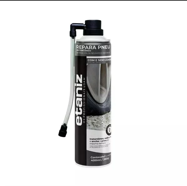 REPARADOR PNEUS SPRAY 400ML/260G - ETANIZ