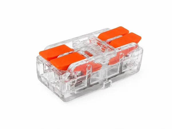 CONECTOR DE EMENDA RAPIDA CRISTAL 2 VIAS C/ 50UN - EXBOM