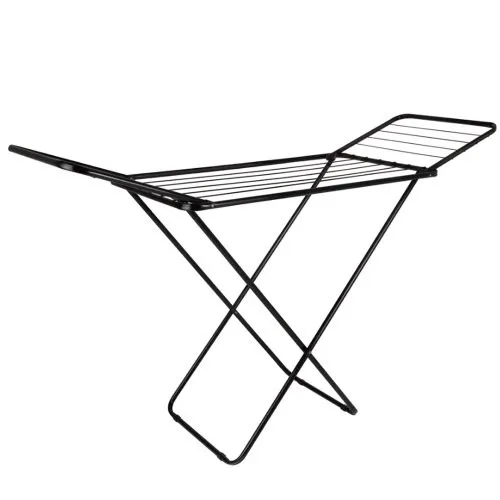VARAL ALUMINIO CHAO C/ ABAS SLIM PRETO - MOR