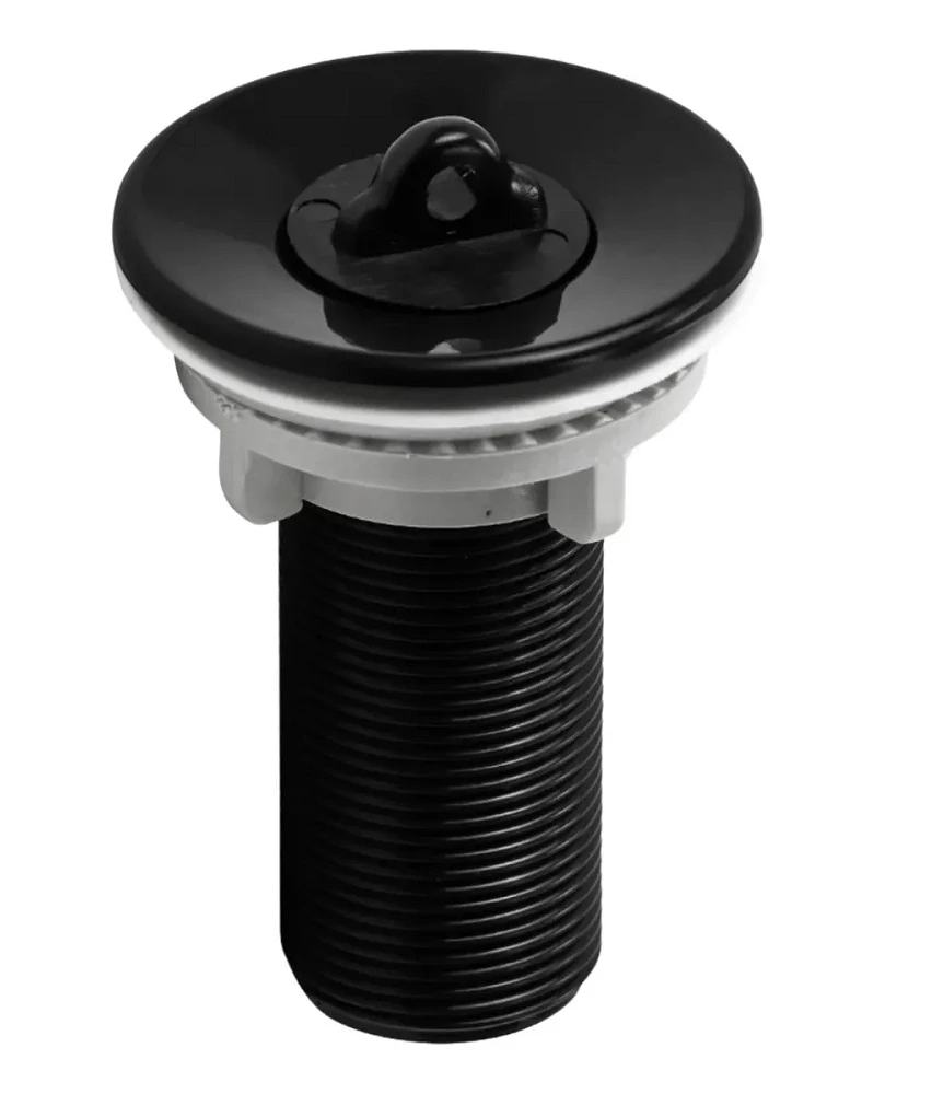 VALVULA LAVATORIO ABS PRETA 1" (7/8") - REBOUCAS