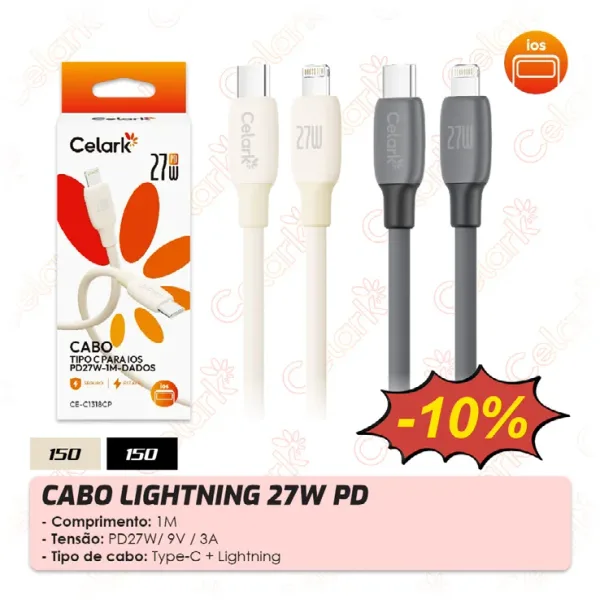 Cabo Type-C 66W PD